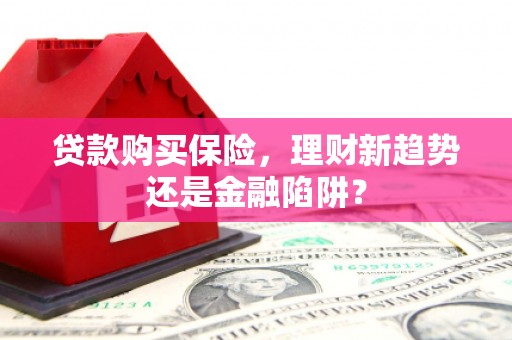 湖西贷款购买保险，理财新趋势还是金融陷阱？