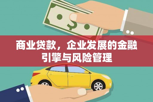 湖西商业贷款，企业发展的金融引擎与风险管理