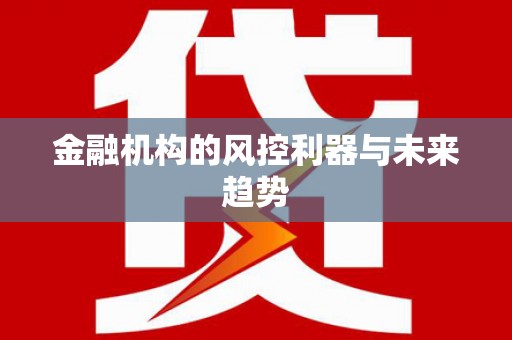 湖西金融机构的风控利器与未来趋势