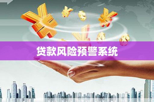湖西贷款风险预警系统