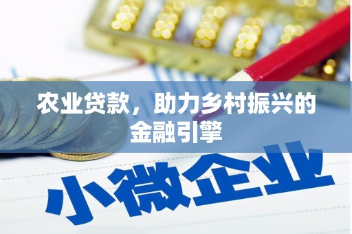湖西农业贷款，助力乡村振兴的金融引擎