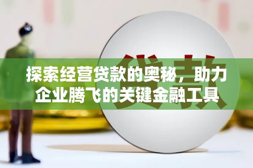 湖西探索经营贷款的奥秘，助力企业腾飞的关键金融工具