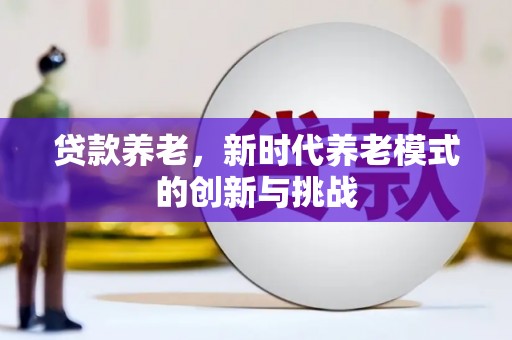 湖西贷款养老，新时代养老模式的创新与挑战