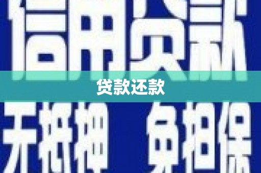 湖西贷款还款