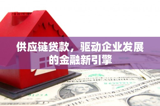 湖西供应链贷款，驱动企业发展的金融新引擎