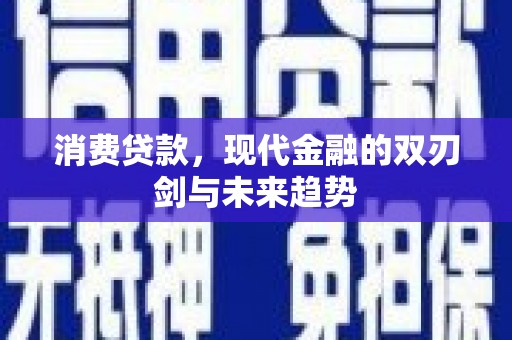 湖西消费贷款，现代金融的双刃剑与未来趋势