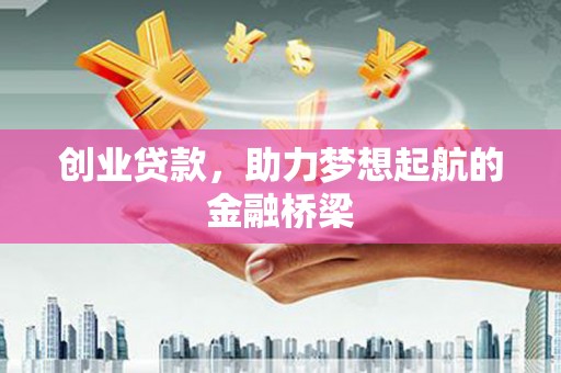湖西创业贷款，助力梦想起航的金融桥梁