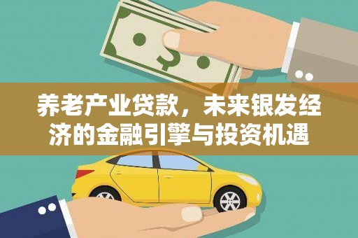湖西养老产业贷款，未来银发经济的金融引擎与投资机遇
