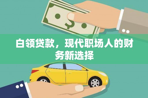 湖西白领贷款，现代职场人的财务新选择
