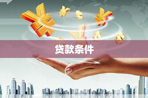 湖西贷款条件