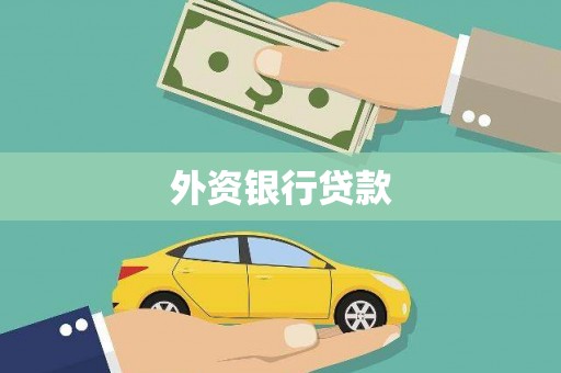 湖西外资银行贷款