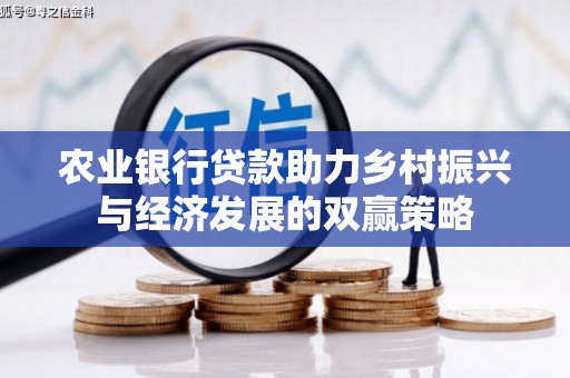湖西农业银行贷款助力乡村振兴与经济发展的双赢策略
