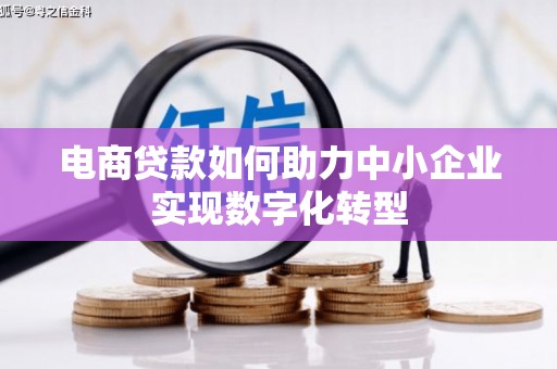 湖西电商贷款如何助力中小企业实现数字化转型