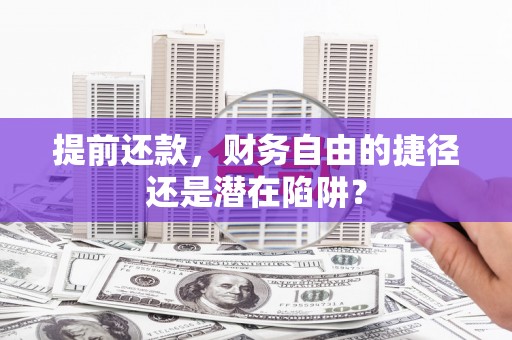 湖西提前还款，财务自由的捷径还是潜在陷阱？
