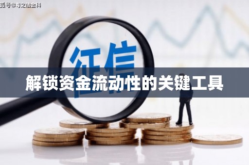 湖西解锁资金流动性的关键工具