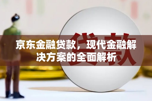 湖西京东金融贷款，现代金融解决方案的全面解析