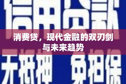 湖西消费贷，现代金融的双刃剑与未来趋势