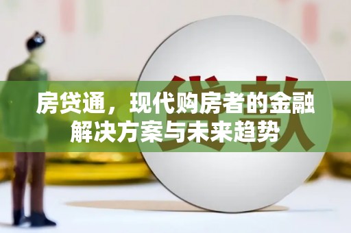 湖西房贷通，现代购房者的金融解决方案与未来趋势