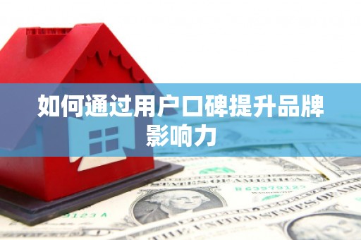 湖西如何通过用户口碑提升品牌影响力
