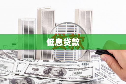 湖西低息贷款