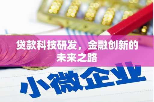 湖西贷款科技研发，金融创新的未来之路