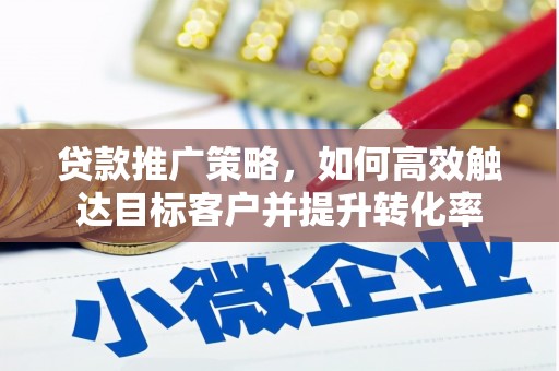 湖西贷款推广策略，如何高效触达目标客户并提升转化率