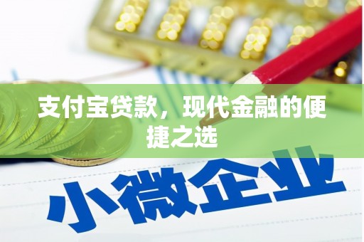 湖西支付宝贷款，现代金融的便捷之选