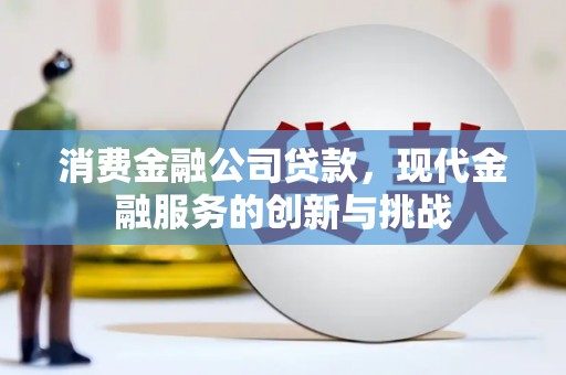 湖西消费金融公司贷款，现代金融服务的创新与挑战