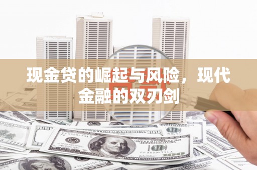 湖西现金贷的崛起与风险，现代金融的双刃剑