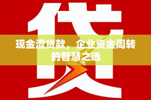 湖西现金流贷款，企业资金周转的智慧之选