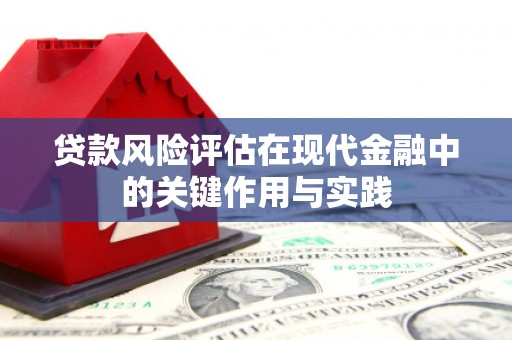 湖西贷款风险评估在现代金融中的关键作用与实践