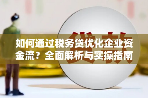 湖西如何通过税务贷优化企业资金流？全面解析与实操指南