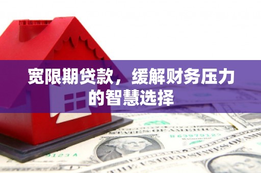 湖西宽限期贷款，缓解财务压力的智慧选择