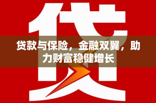 湖西贷款与保险，金融双翼，助力财富稳健增长