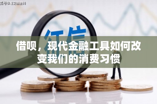 湖西借呗，现代金融工具如何改变我们的消费习惯