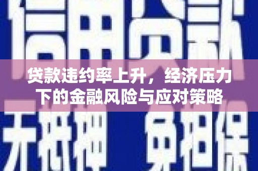 湖西贷款违约率上升，经济压力下的金融风险与应对策略