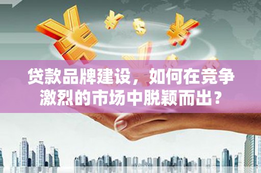 湖西贷款品牌建设，如何在竞争激烈的市场中脱颖而出？