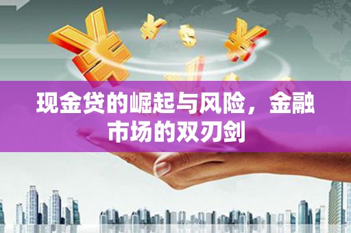 湖西现金贷的崛起与风险，金融市场的双刃剑