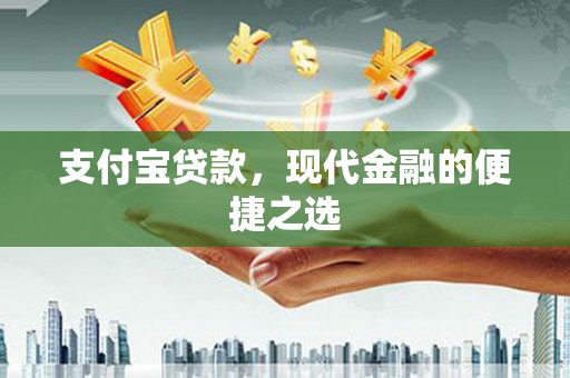 湖西支付宝贷款，现代金融的便捷之选