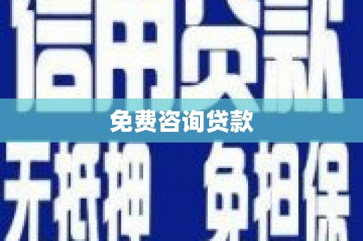 湖西免费咨询贷款