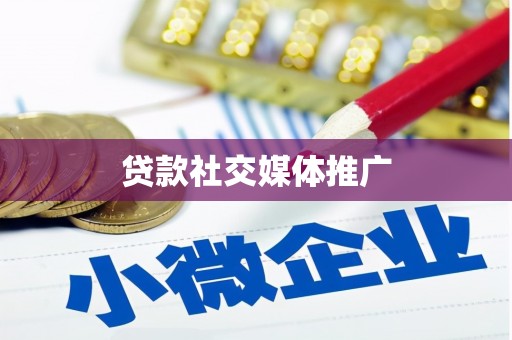湖西贷款社交媒体推广