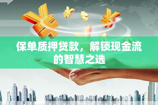 湖西保单质押贷款，解锁现金流的智慧之选