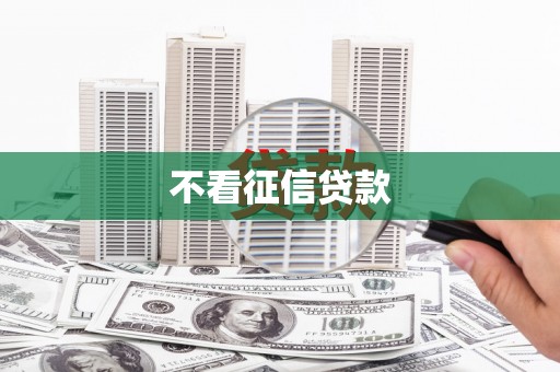 湖西不看征信贷款