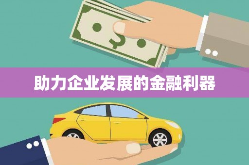 湖西助力企业发展的金融利器